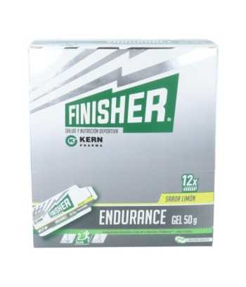 Finisher Endurance Gel Limón 50 gramos 12 sobres