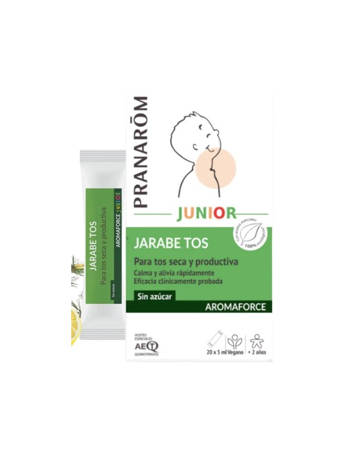 Pranarom Aromaforce Junior Bio Cough Syrup 20x5 ml
