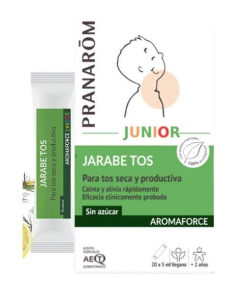 Pranarom Aromaforce Junior Bio Cough Syrup 20x5 ml