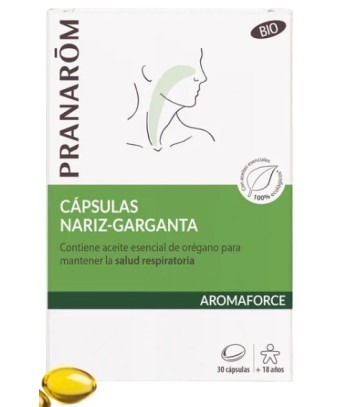 Pranarom Vías Respiratorias 30 oleocápsulas