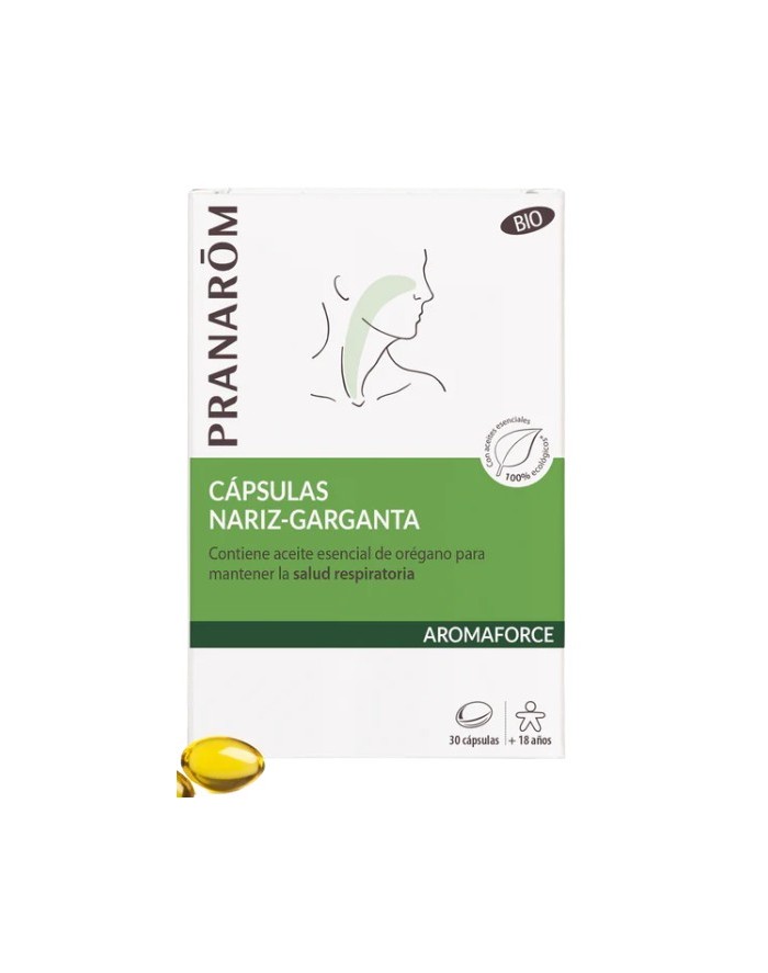 Pranarom Respiratory Tract 30 oleocapsules