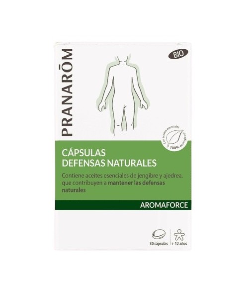 Pranarom Aromaforce Defensas Naturales Bio 30 cápsulas