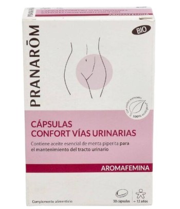 Pranarom Aromafemina Urinary Tract Comfort Bio 30 capsules