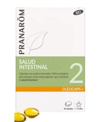 Pranarom Intestinal Health 30 oleocapsules