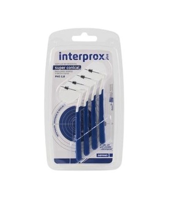 Cepillo Interprox Plus 2G Super Conico 4 unidades