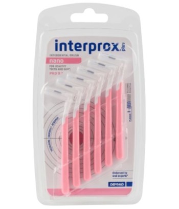 Cepillo Interpro Nano 0,7 mm 6 unidades