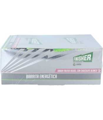 Finisher Energética Frutos Rojos Chocolate Blanco 20 barritas 40 g
