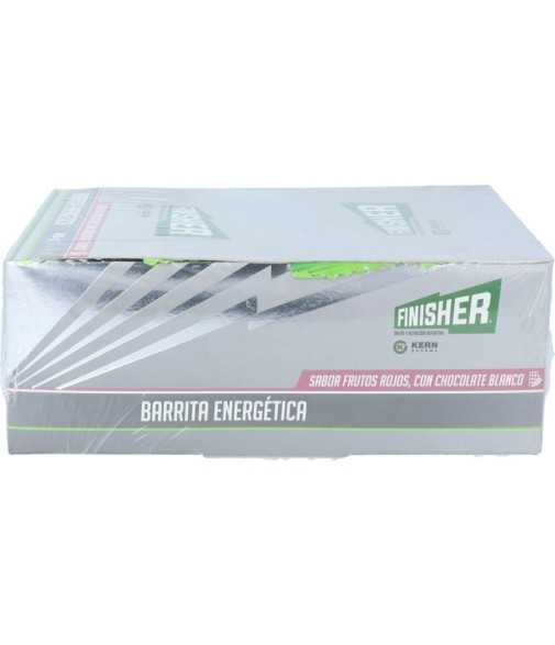 Finisher Energética Frutos Rojos Chocolate Blanco 20 barritas 40 g