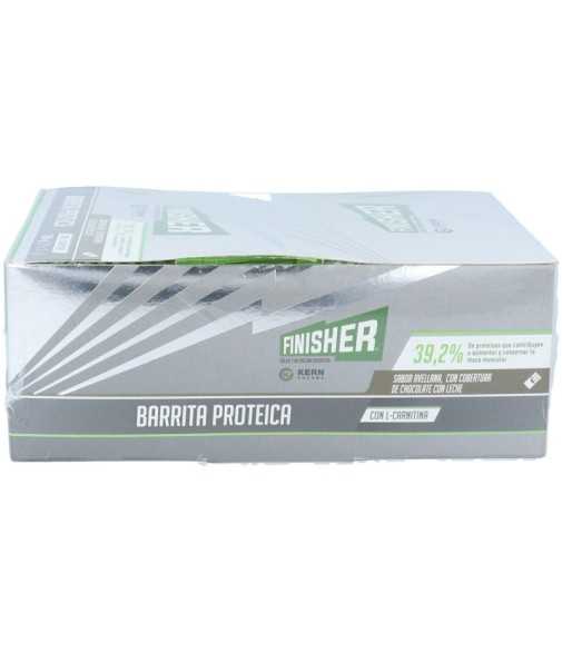 Finisher Barrita Porteica Sabor Avellana + Chocolate con Leche 20 barritas 35 gramos