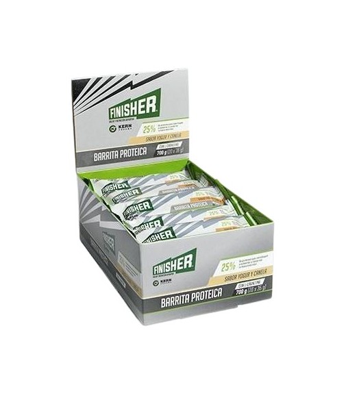 Finisher Barrita Proteica Sabor Yogur y Canela con Chocolate Blanco 20 barritas 35 gramos