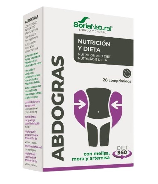 Soria Natural Abdogras 28 tablets