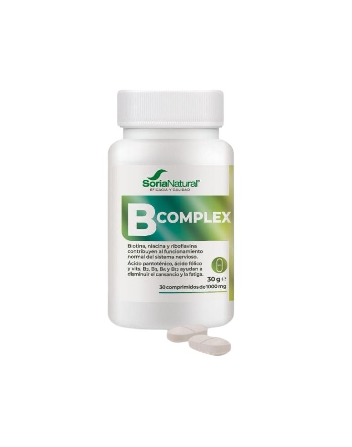 Soria Natural B-Complex 30 comprimidos