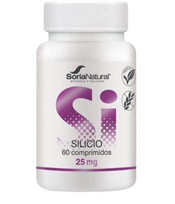 Soria Natural Silicon 25 mg 60 tablets