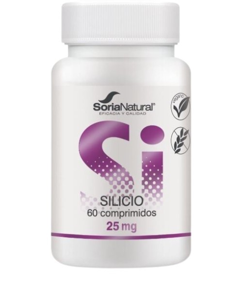 Soria Natural Silicon 25 mg 60 tablets