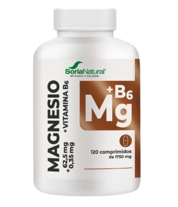 Soria Natural Magnesio + Vitamina B6 120 comprimidos