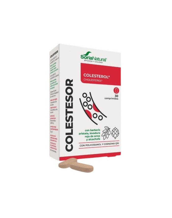 Soria Natural Cholestesor 30 tablets