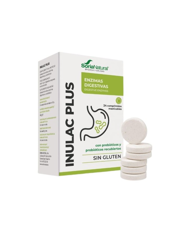 Soria Natural Inulac Plus 24 tablets