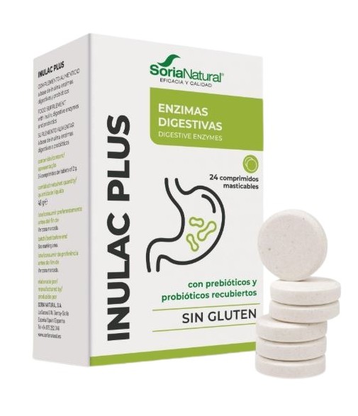 Soria Natural Inulac Plus 24 comprimidos