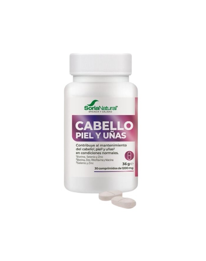 Soria Natural Cabello, Piel y Uñas 30 comprimidos
