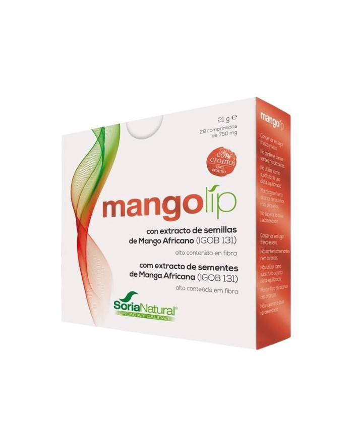 Soria Natural Mangolip 28 comprimidos