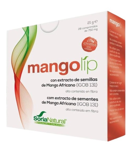 Soria Natural Mangolip 28 comprimidos