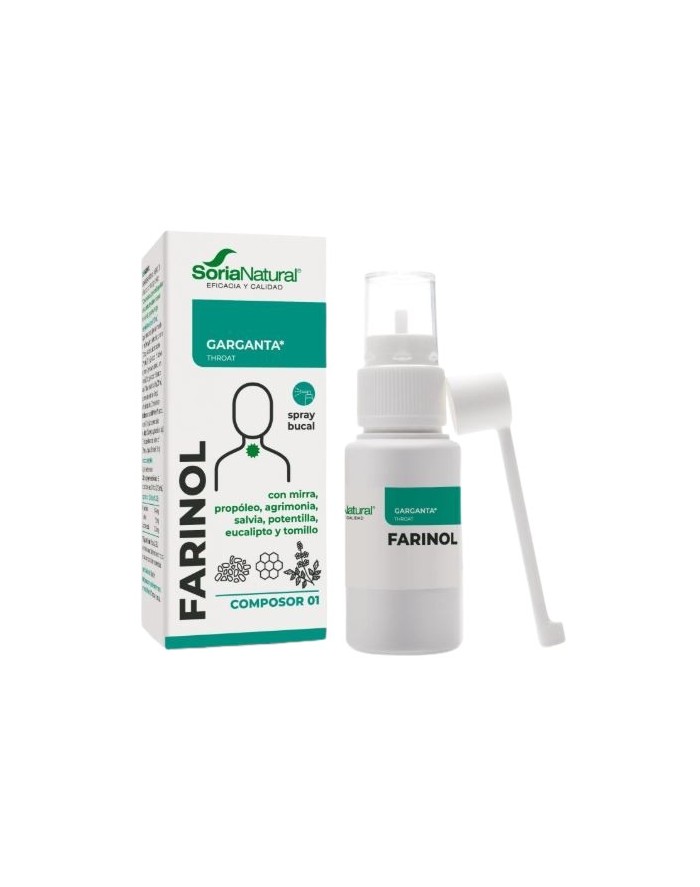 Soria Natural Farinol Composor 01 Spray 30 ml