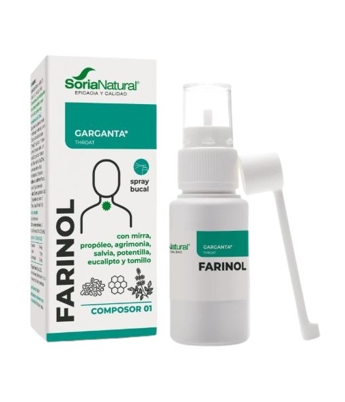 Soria Natural Farinol Composor 01 Spray 30 ml