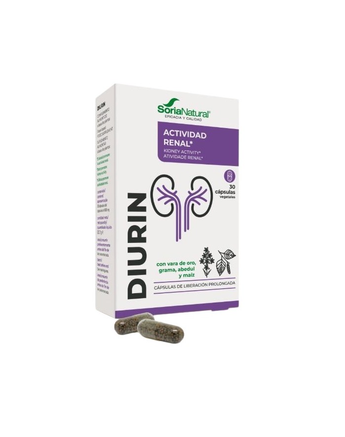 Soria Natural Diurin 30 capsules