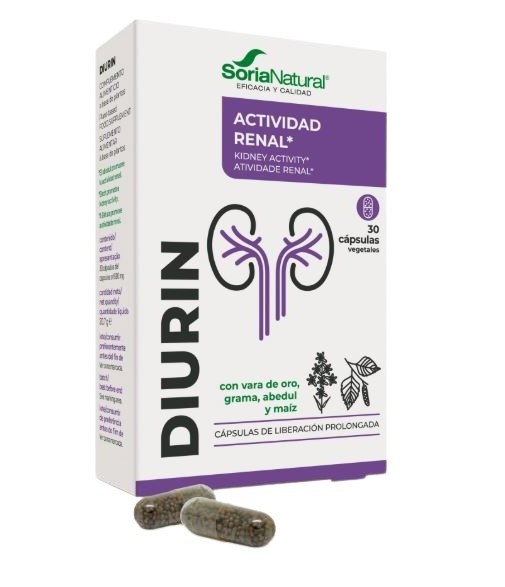 Soria Natural Diurin 30 capsules