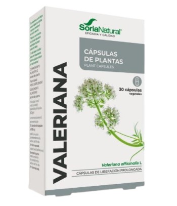 Soria Natural Valeriana 30 cápsulas