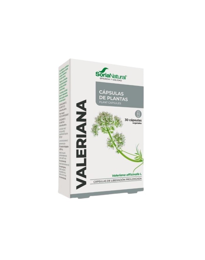 Soria Natural Valerian 30 capsules
