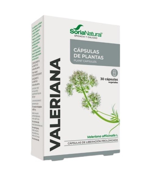 Soria Natural Valerian 30 capsules