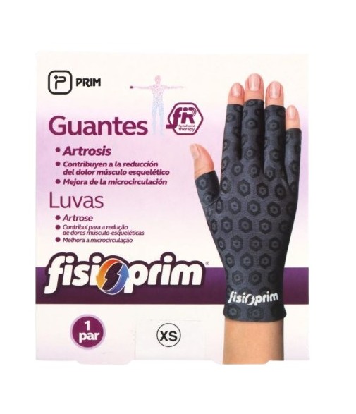 Guante Fisioprim Artrosis 1 Par Talla XS