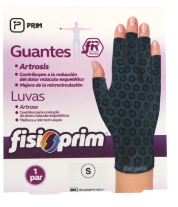 Guante Fisioprim Artrosis 1 Par Talla S
