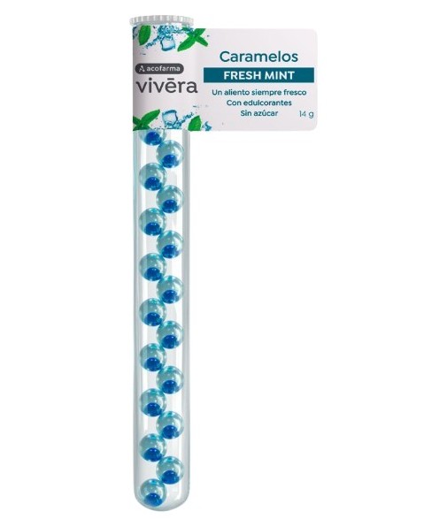 Acofar Vivera Caramel Fresh Mint 18 Pearls