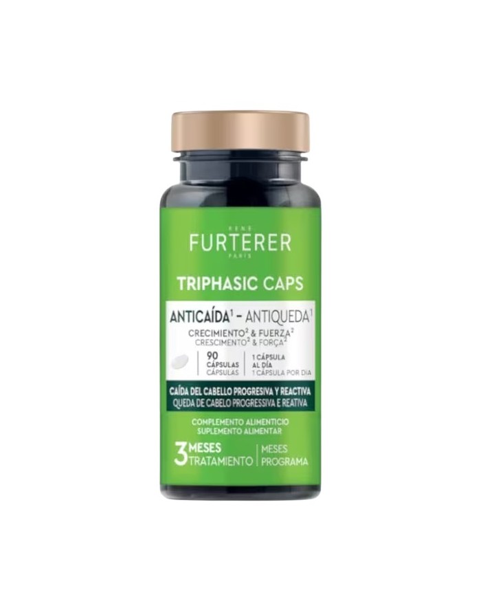 René Furterer Triphasic Anticaída, Crecimiento y Fuerza 90 cápsulas
