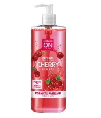 Betres On Gel de Baño Cereza 750 ml + 250 ml
