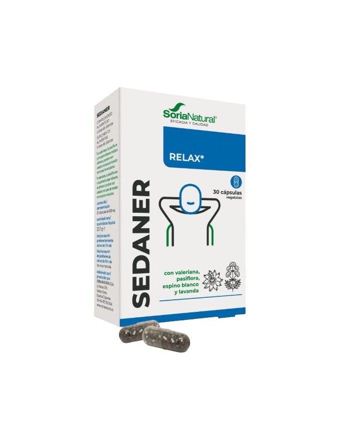 Soria Natural Sedaner 30 capsules