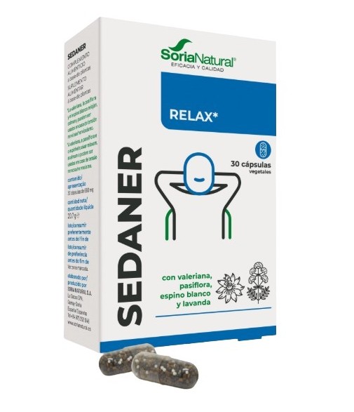 Soria Natural Sedaner 30 capsules