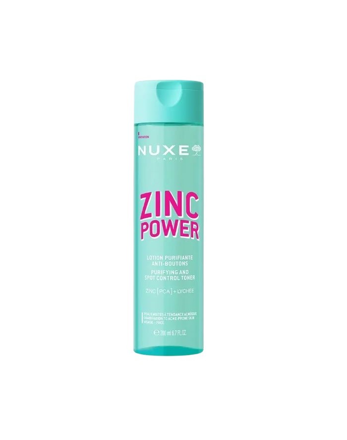 Nuxe Zinc Power Loción Purificante y Control de Marcas 200 ml