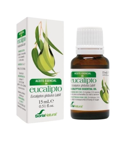 Soria Natural Eucalyptus Essential Oil 15 ml