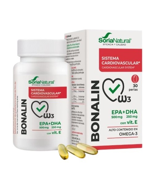Soria Natural Bonalin EPA+DHA 30 perlas