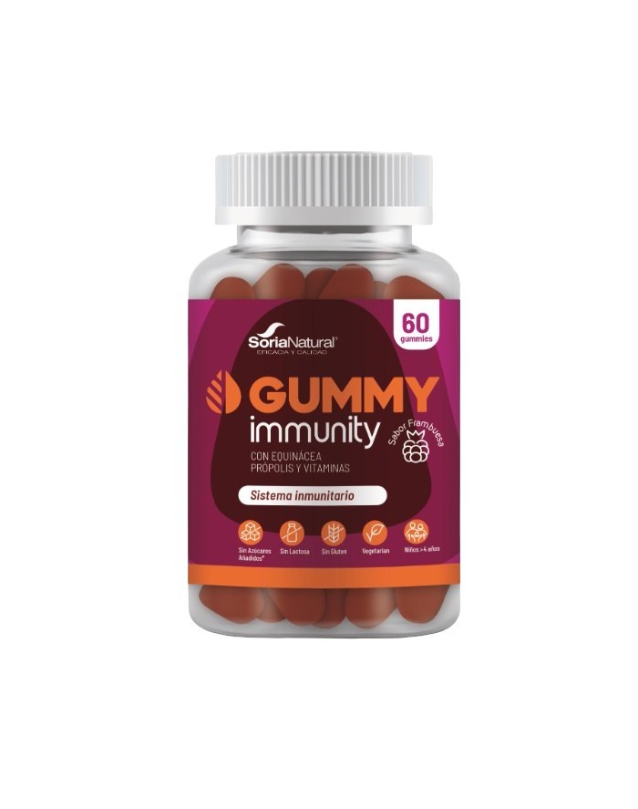 Soria Natural Gummy Inmunity Gominolas Inmunidad 60 gominolas