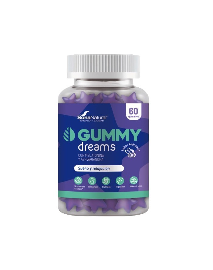 Soria Natural Gummy Dreams Gominolas Sueño 60 gominolas