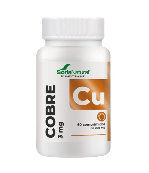 Soria Natural Copper 60 tablets