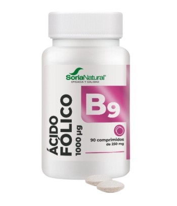 Soria Natural Folic Acid 90 tablets