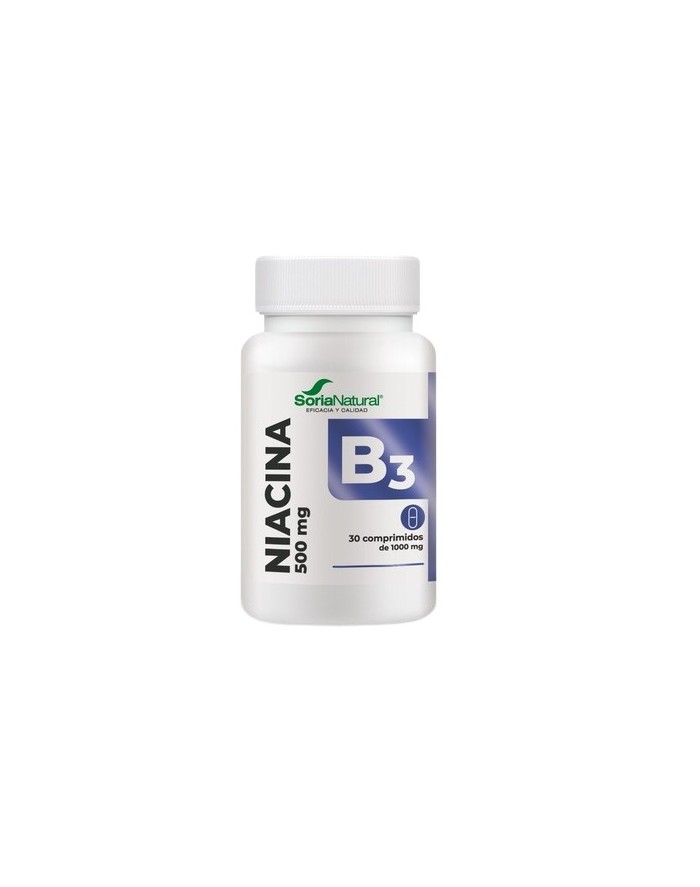 Soria Natural Vitamin B3 30 tablets