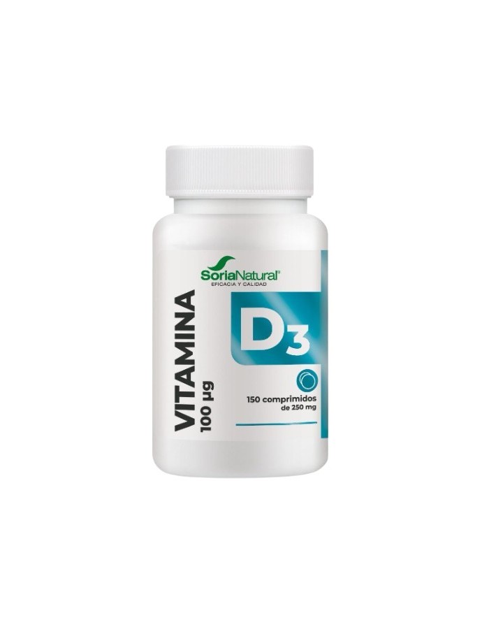 Soria Natural Vitamin D3 150 tablets