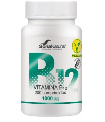 Soria Natural Vitamina B12 200 comprimidos