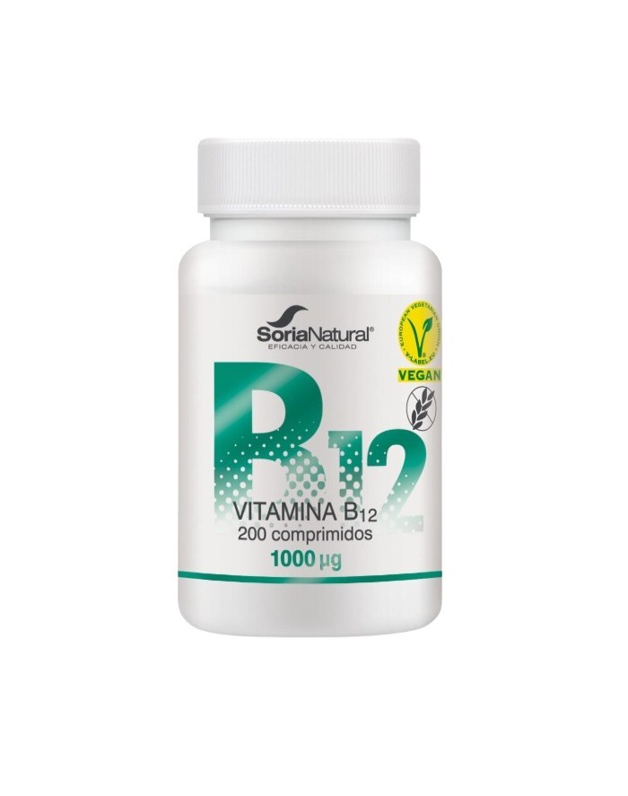 Soria Natural Vitamin B12 200 tablets